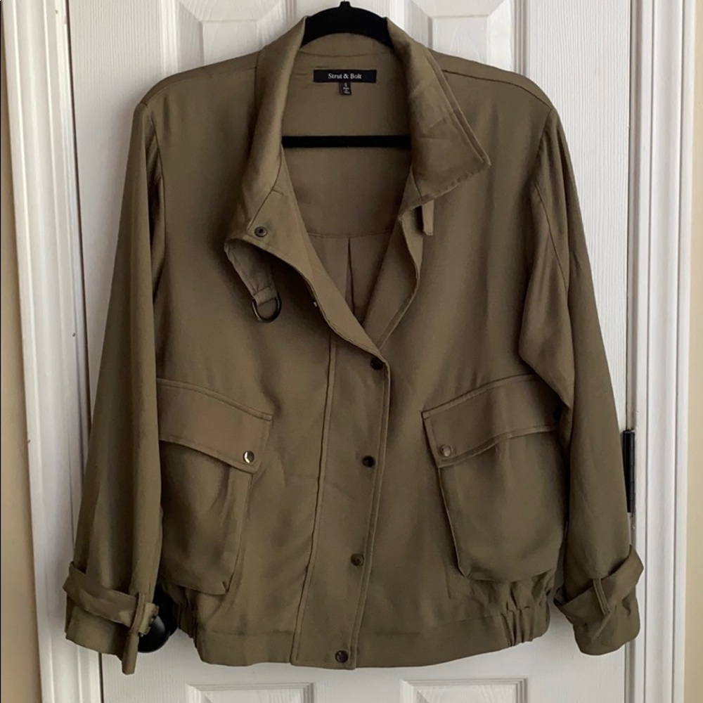 Strut & Bolt Olive Jacket - Picture 2 of 4